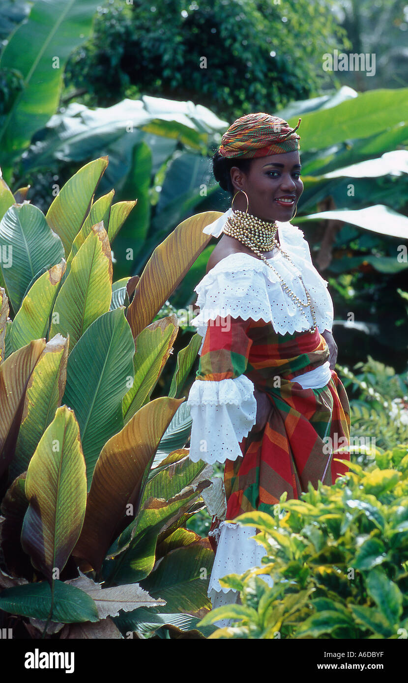 West indies martinique people woman hi-res stock photography and images ...