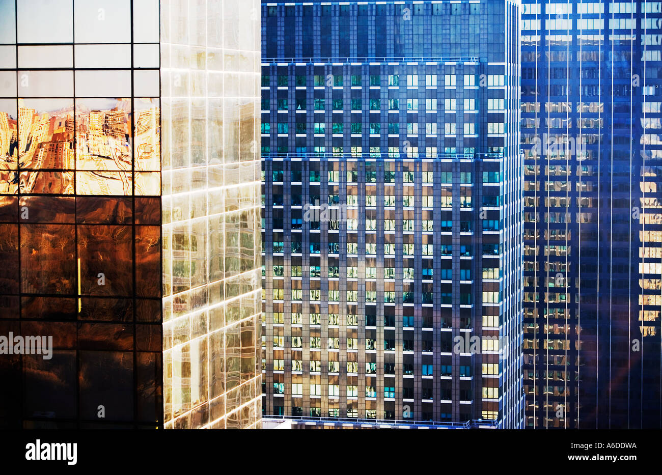 View of NEW YORK CITY ARCHITECTURE, CORPORATE HEADQUARTERS Stock Photo - Alamy
