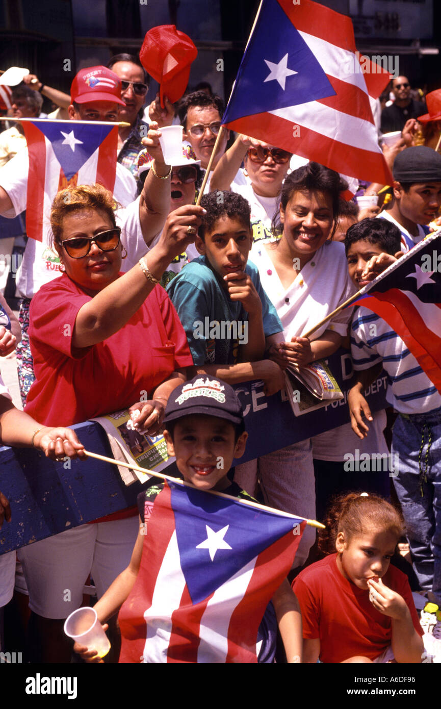 Puerto Rican Parade New York Stock Photo Alamy