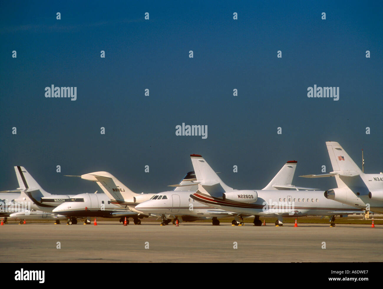 jet aircraft at airport on tarmac Stock Photo - Alamy