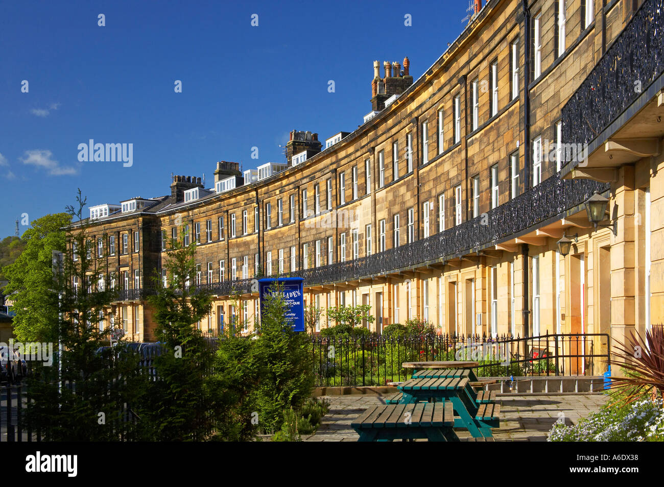 The Crescent built 1833 to 1839 Scarborough North Yorkshire England