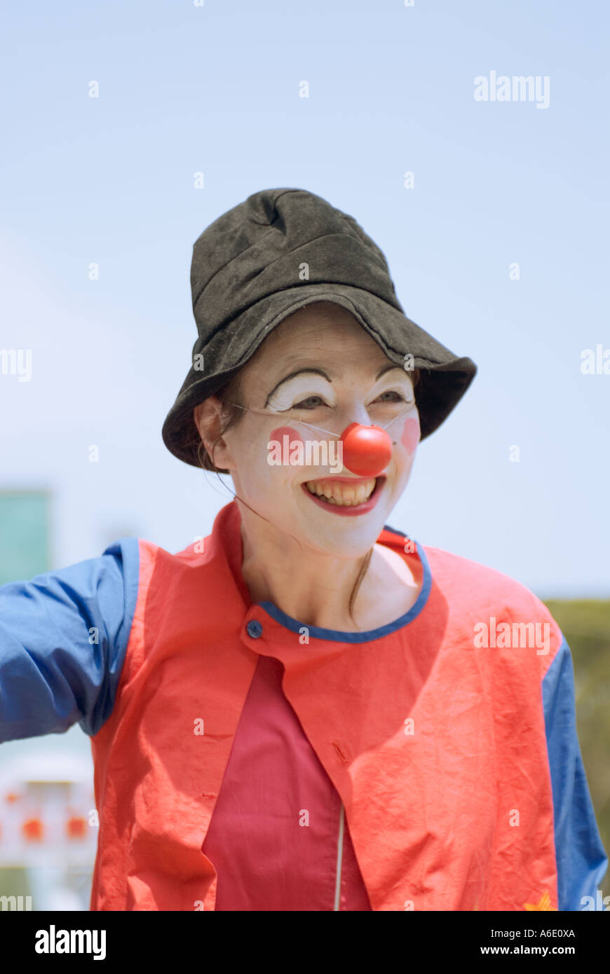 Black girl clown costume hi-res stock photography and images - Alamy