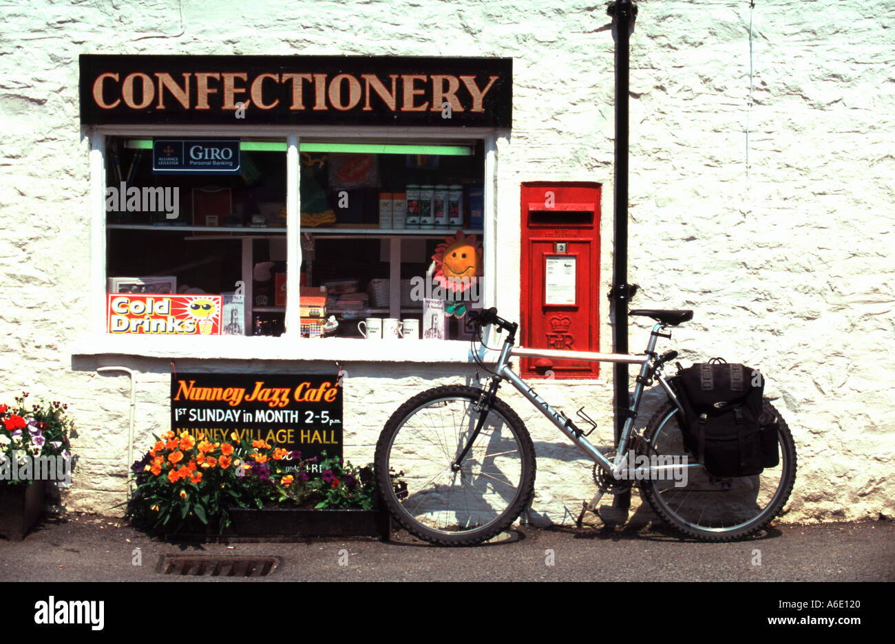 Village post office and shop in Somerset Stock Photo Alamy