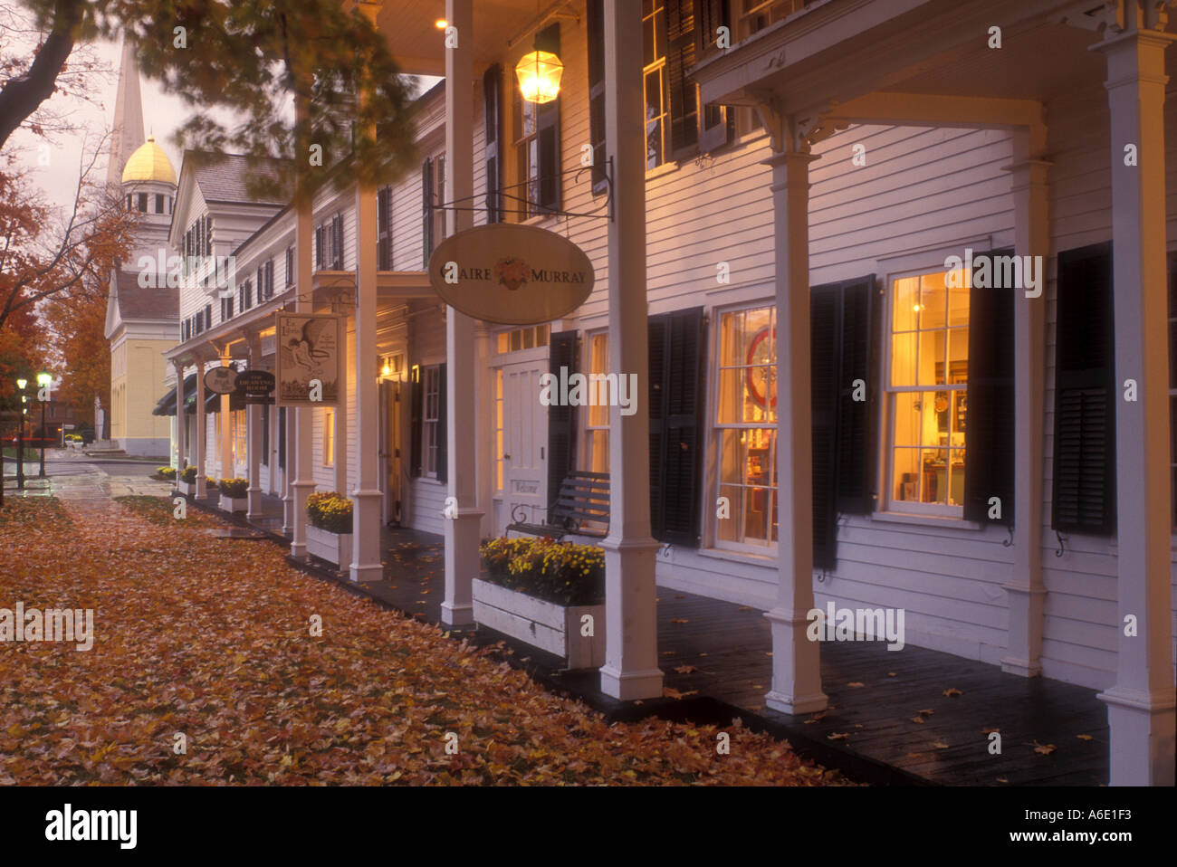 Manchester vermont shops hires stock photography and images Alamy