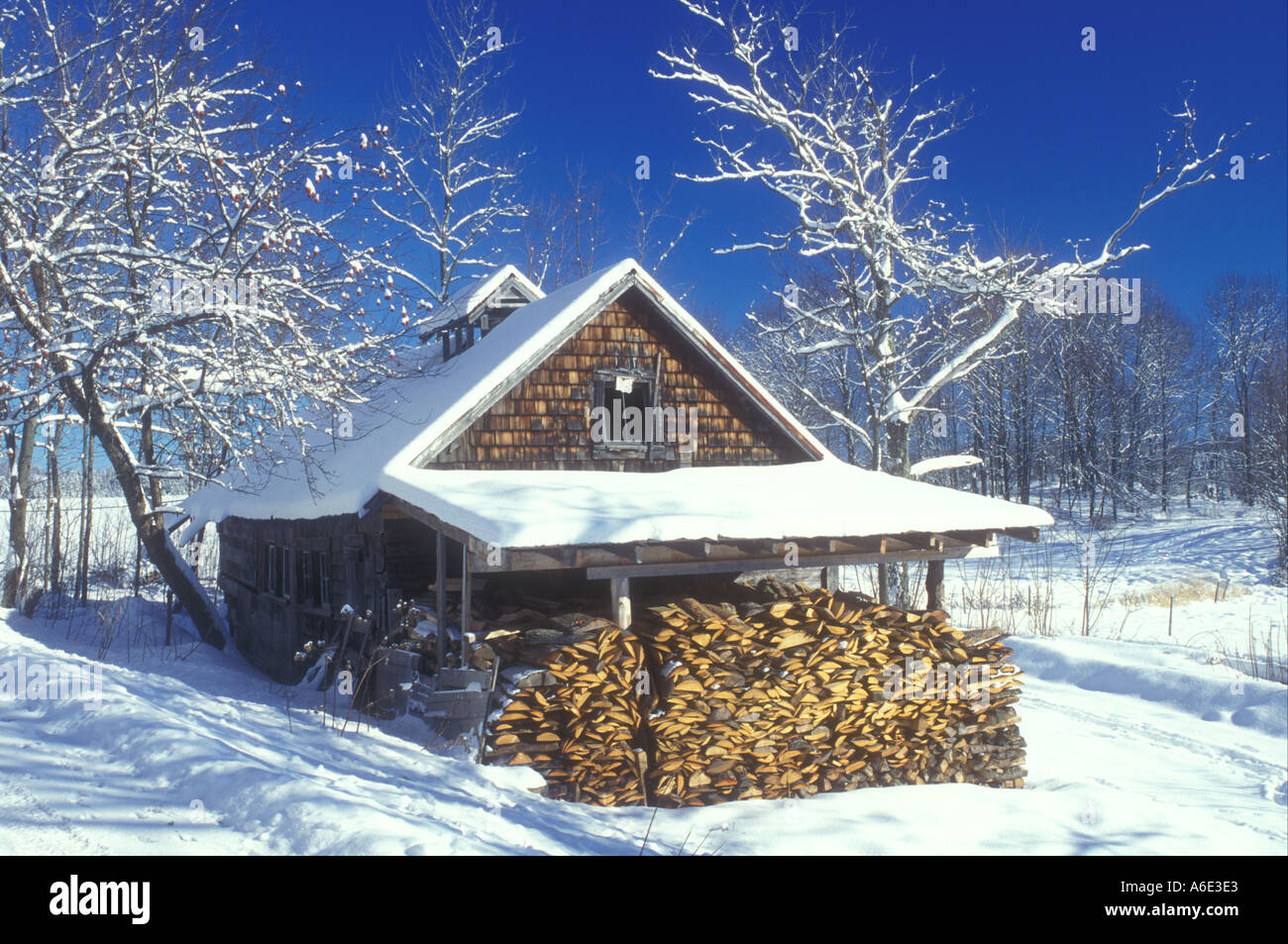 AJ6164, Marshfield, VT, Vermont Stock Photo Alamy