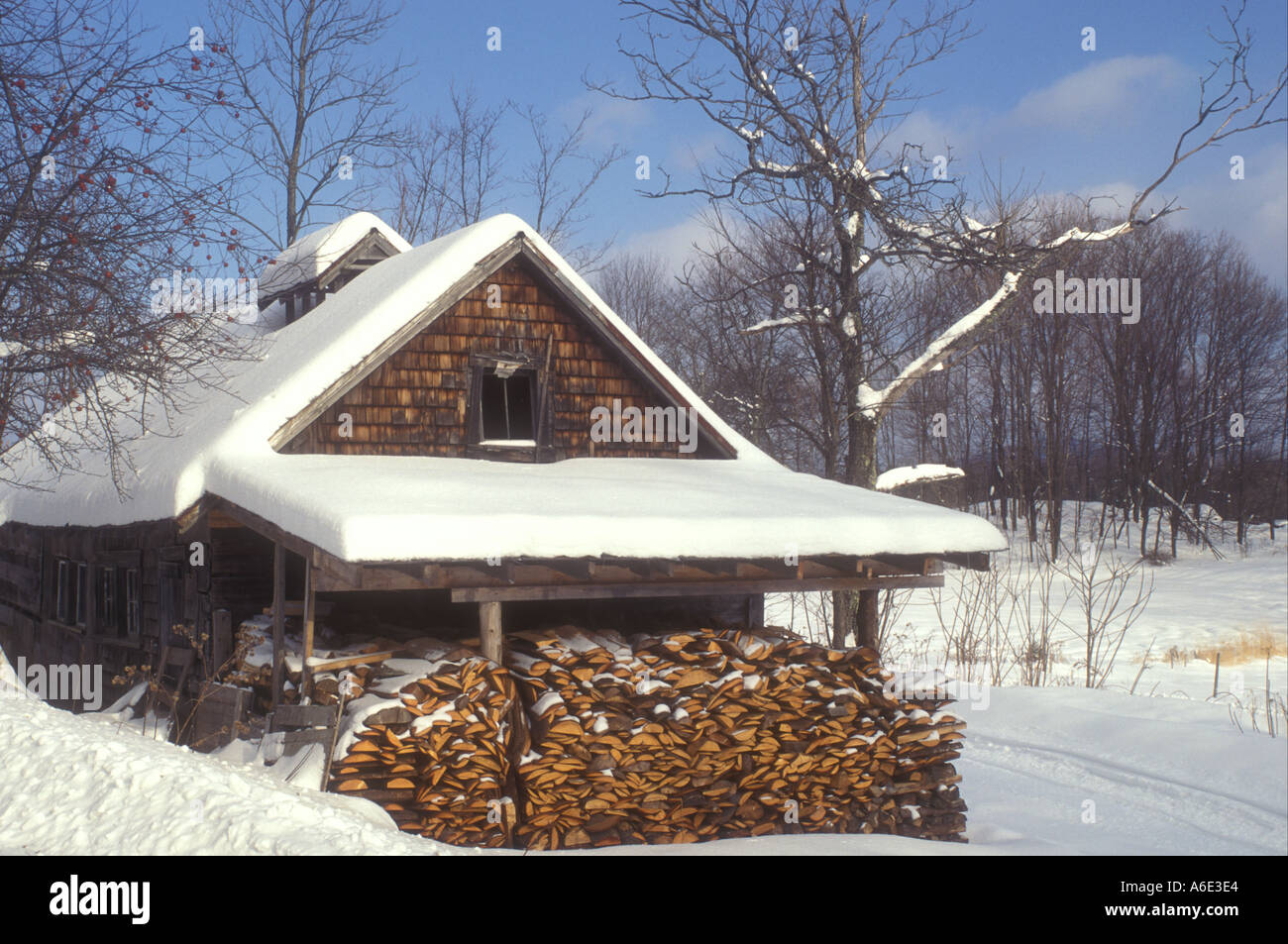 AJ6165, Marshfield, VT, Vermont Stock Photo Alamy