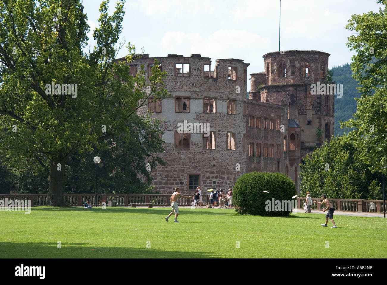 14.07.2005, Heidelberg, DEU, Heidelberg Castle Stock Photo