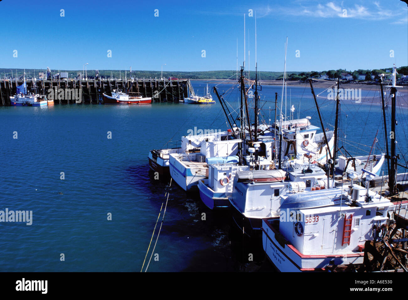 AJ6497, Nova Scotia, Bay of Fundy, NS, Canada Stock Photo Alamy
