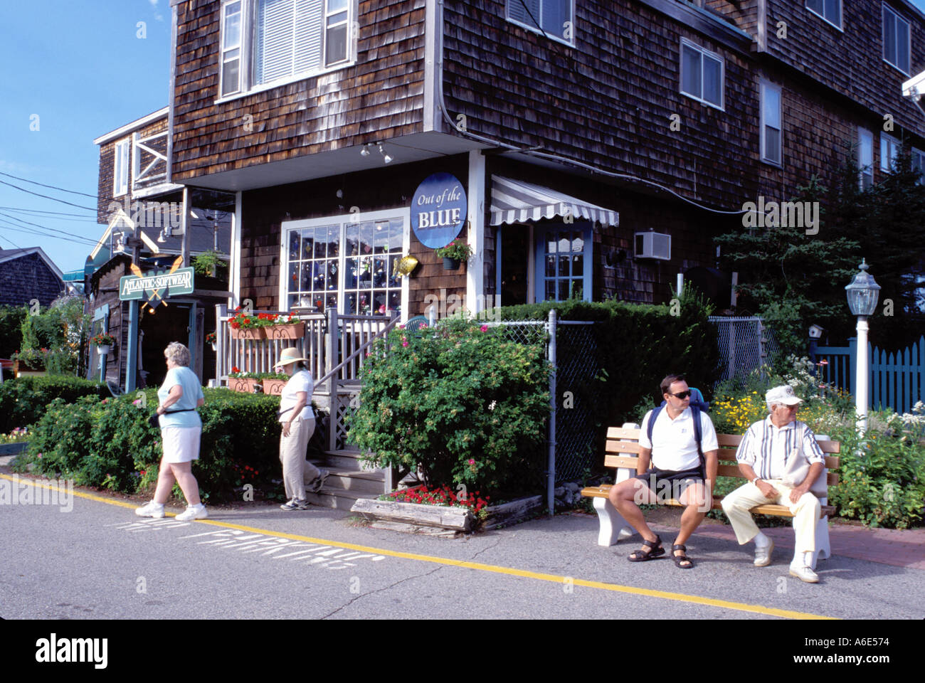 AJ6565, Perkins Cove, Ogunquit, Maine, ME Stock Photo Alamy