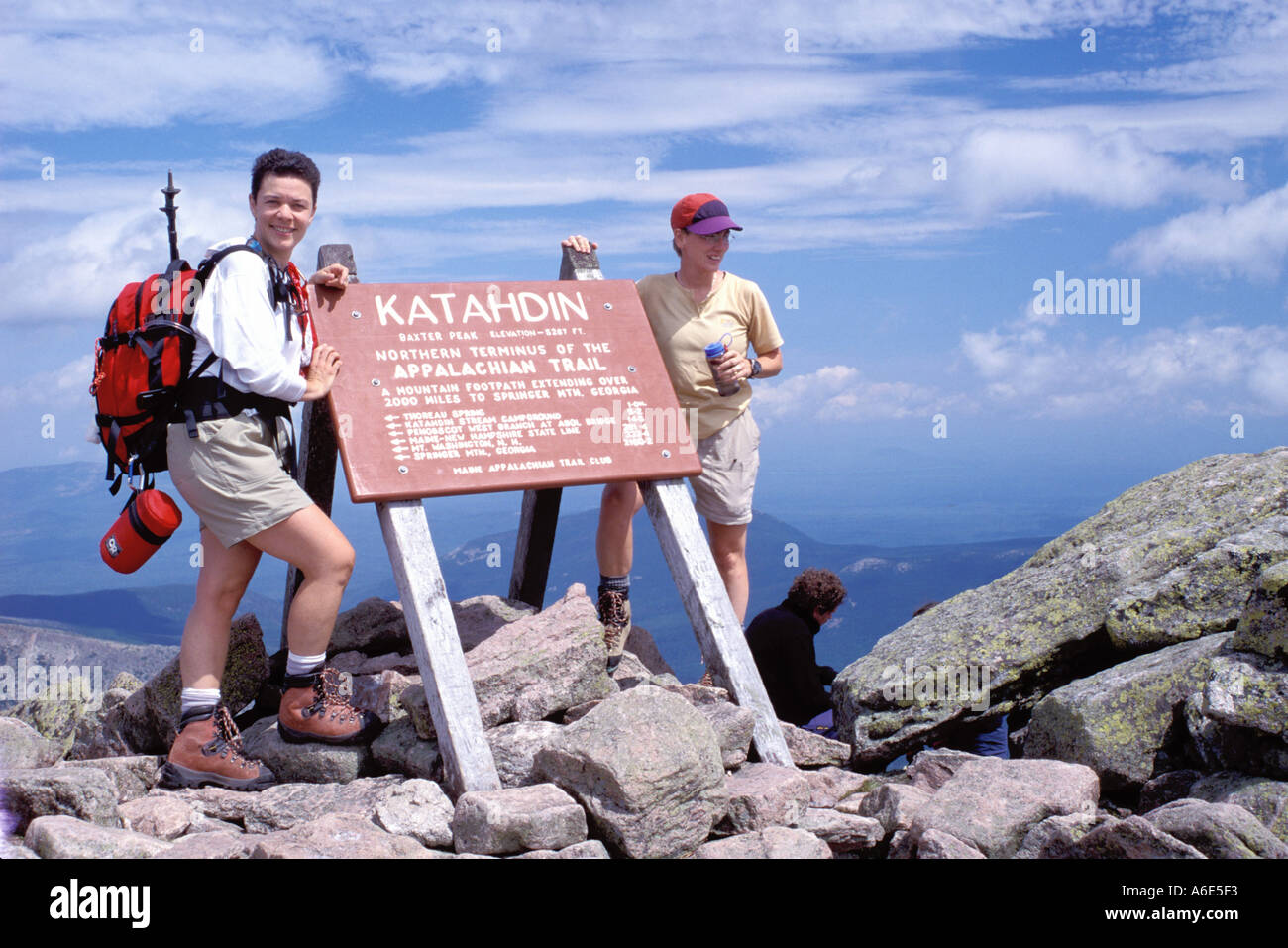 Appalachian trail end hi-res stock photography and images - Alamy