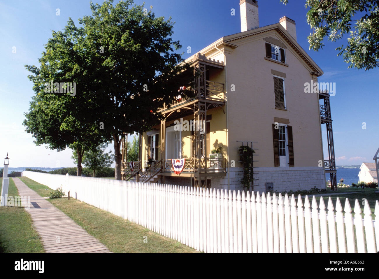 AJ6804, Sacketts Harbor, New York, NY Stock Photo Alamy