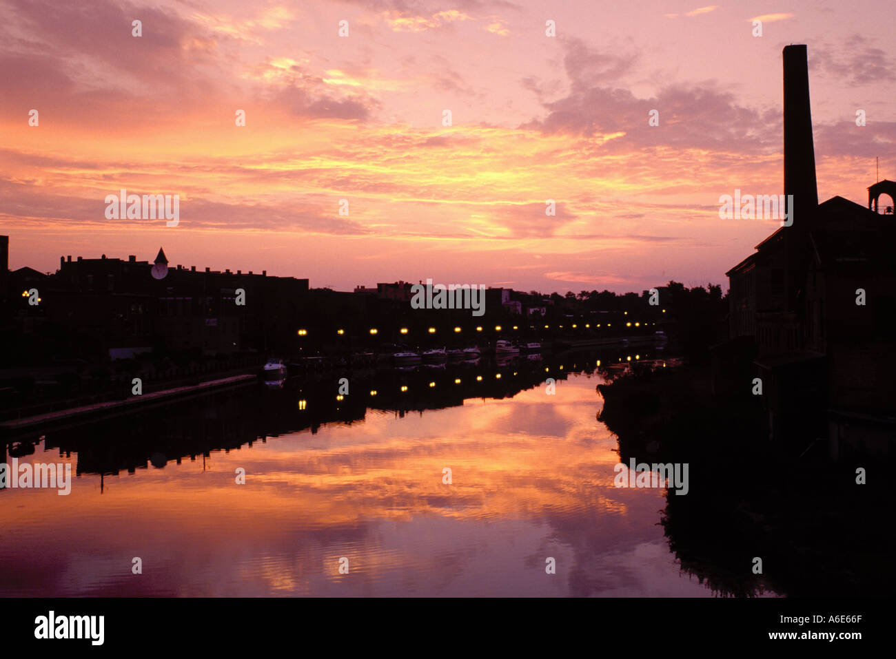 AJ6816, Seneca Falls, Finger Lakes, New York, NY Stock Photo Alamy