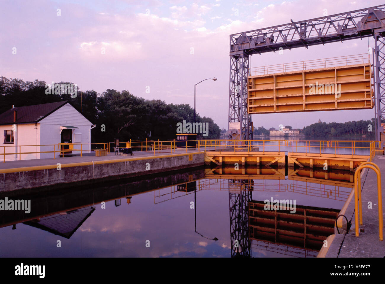 AJ6824, Seneca Falls, Finger Lakes, New York, NY Stock Photo Alamy