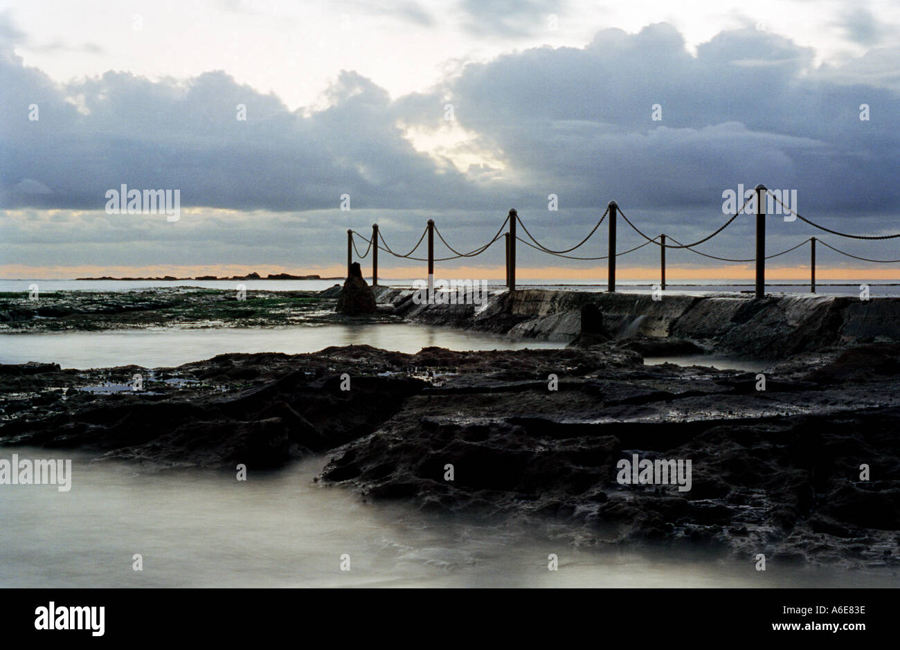 Wylies Baths Sydney Coast Australia Stock Photo Alamy