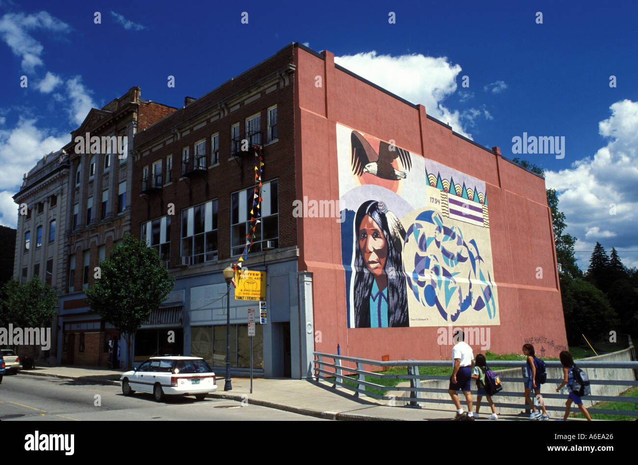 AJ7664, Salamanca, NY, New York Stock Photo 453158 Alamy