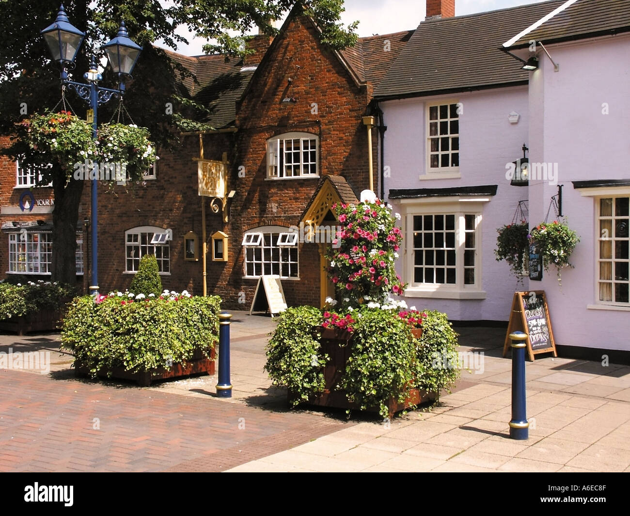 solihull town centre west midlands england Stock Photo - Alamy