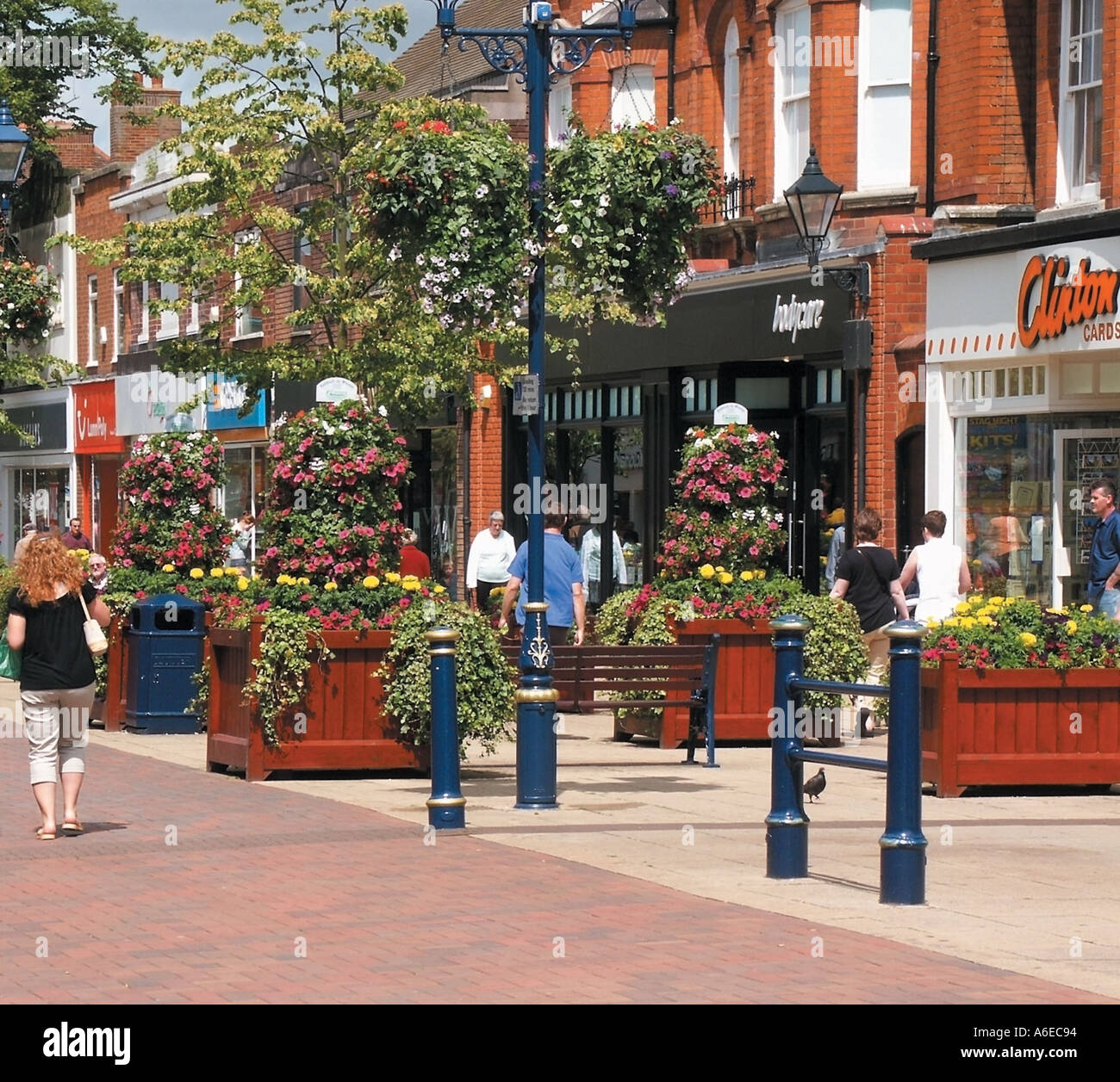 solihull town centre west midlands england Stock Photo Alamy