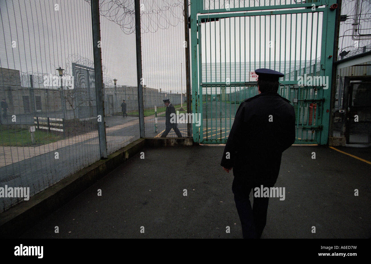 THE MAZE PRISON NORTHERN IRELAND PHOTOGRAPHED ON A PRESS FACILITY VISIT