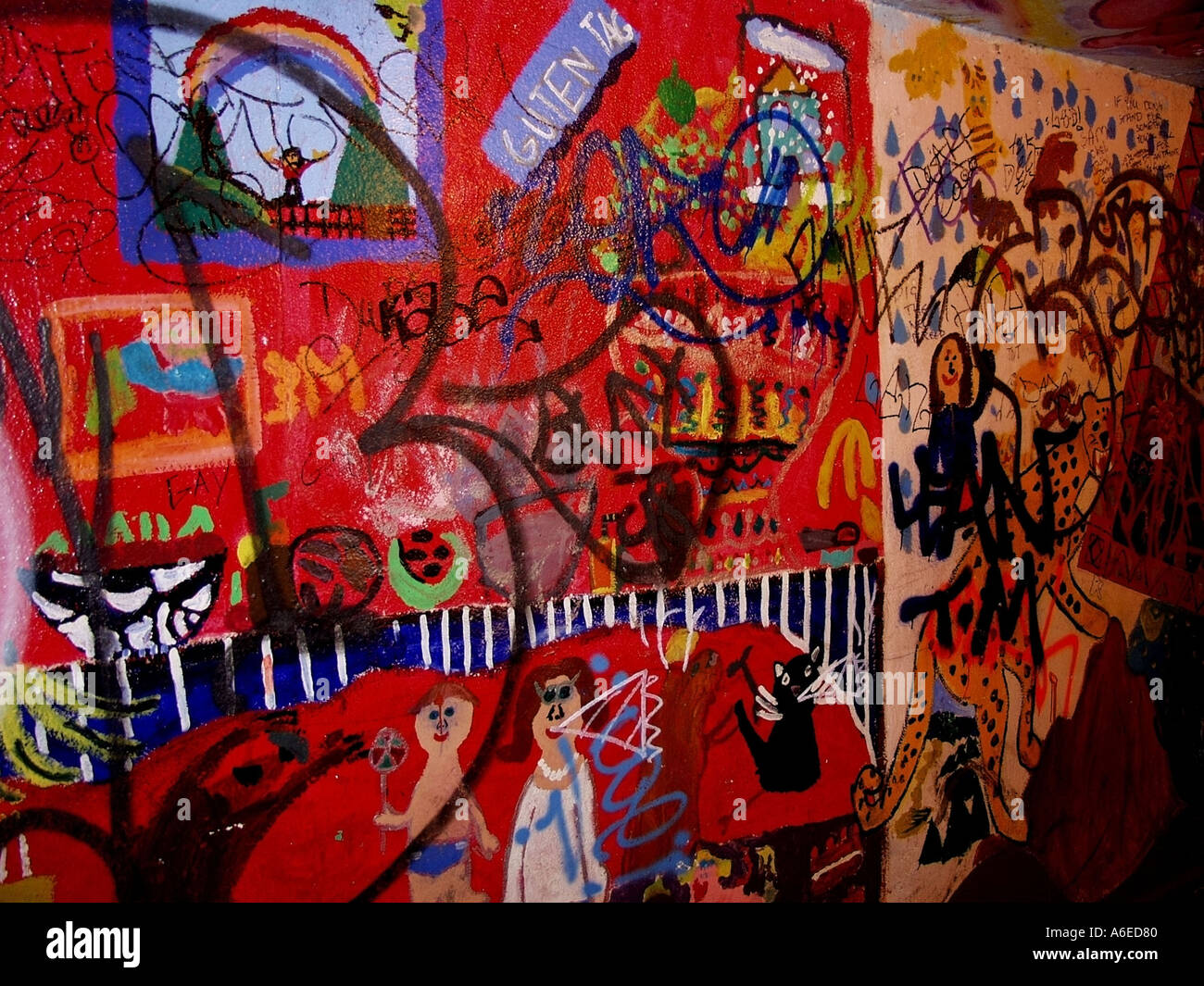 Covered in graffitti hi-res stock photography and images - Alamy
