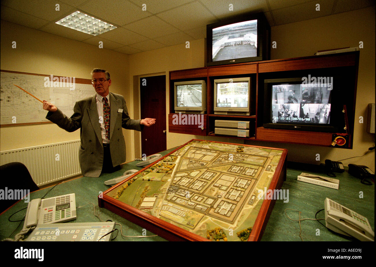THE MAZE PRISON NORTHERN IRELAND PHOTOGRAPHED ON A PRESS FACILITY VISIT