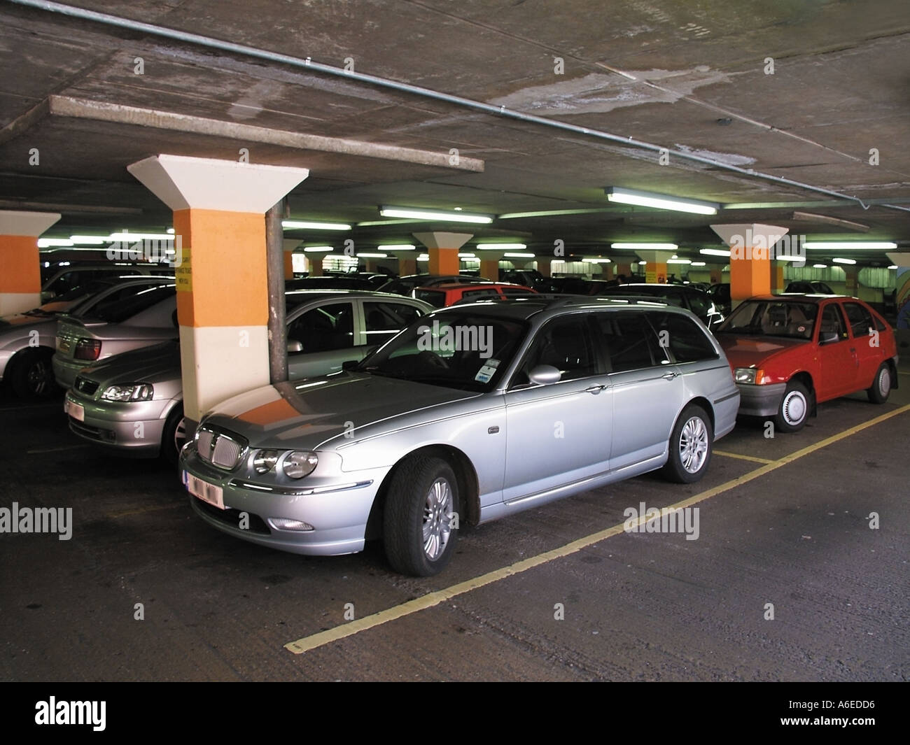 solihull car park Stock Photo Alamy