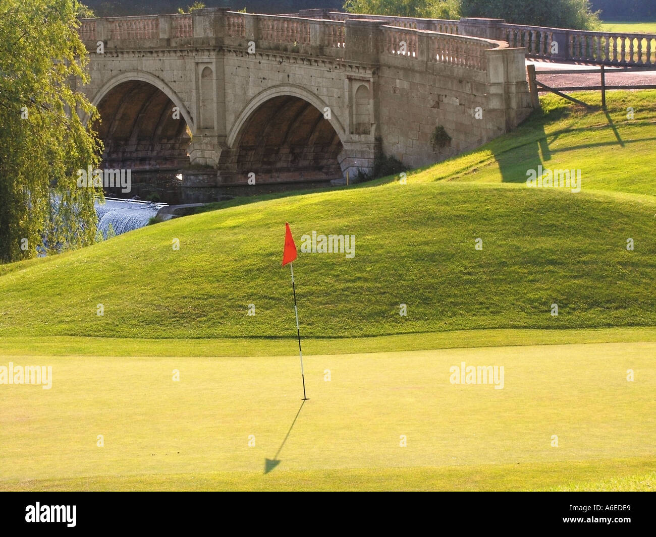 hertfordshire golf course brocketts hall Stock Photo Alamy