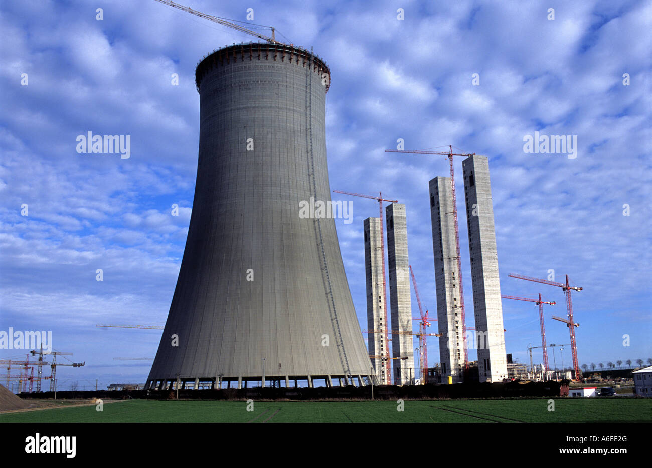 RWE is building a new coal fired power station BoA 2 and 3 at Neurath ...