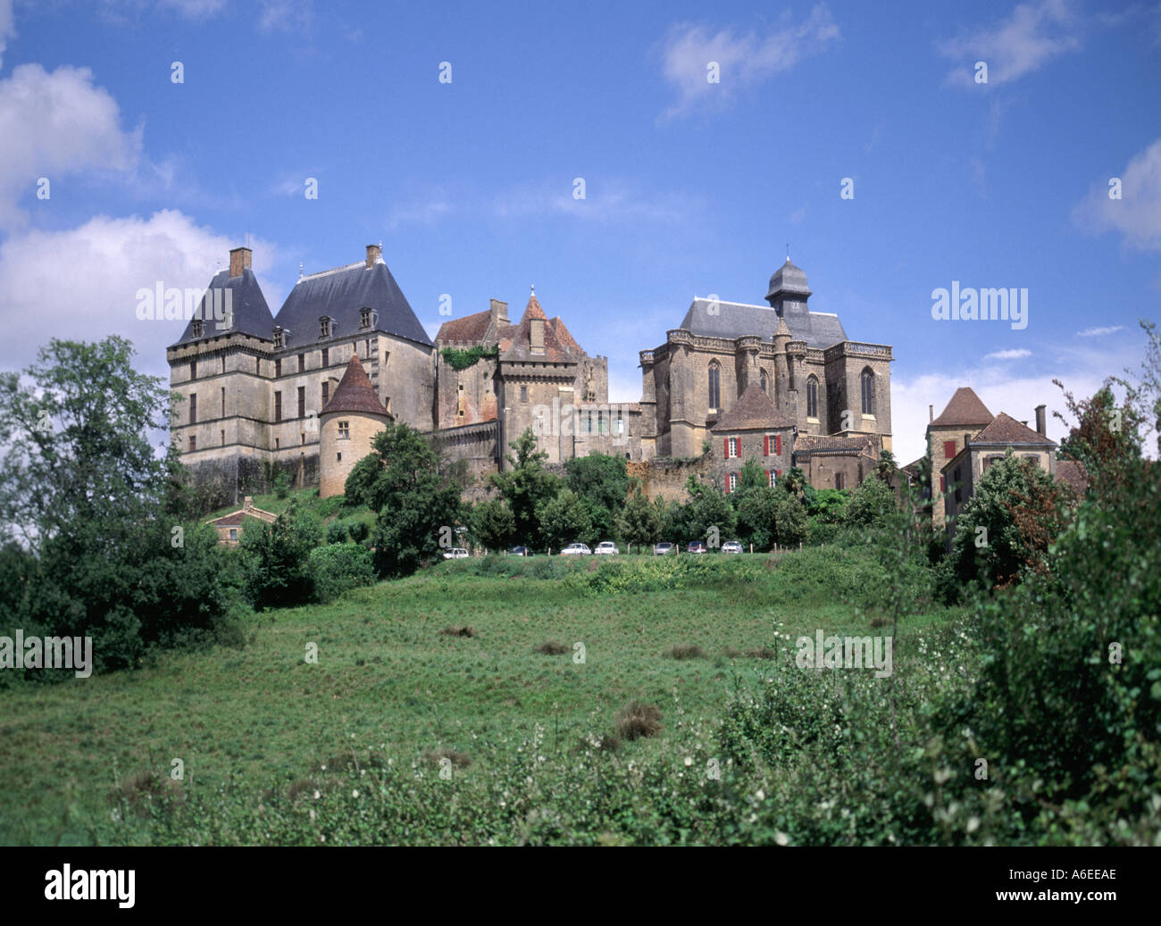 Biron Dordogne France Chateau de Biron an important local tourist