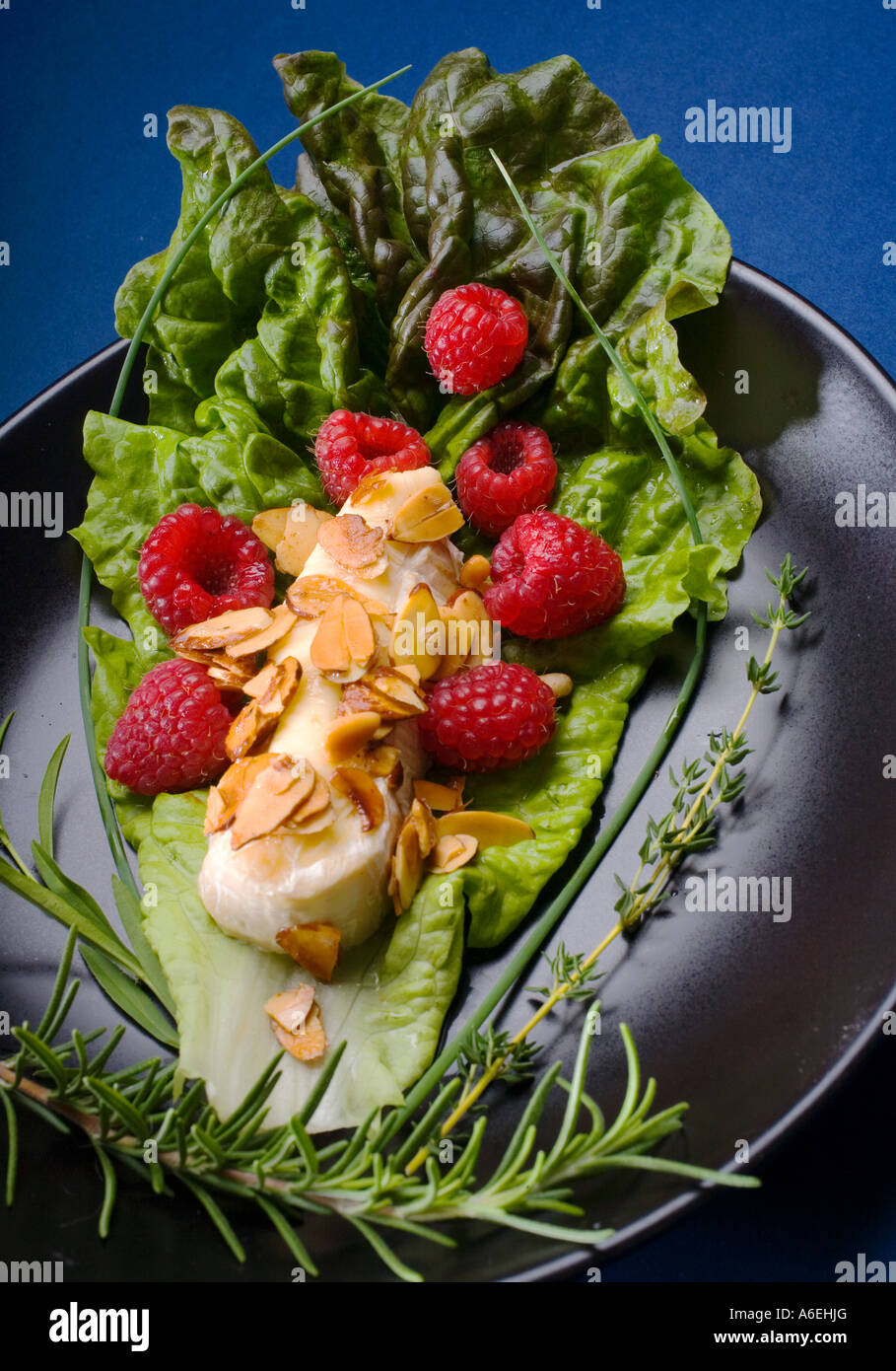 Brie Cheese Salad High Resolution Stock Photography And Images Alamy