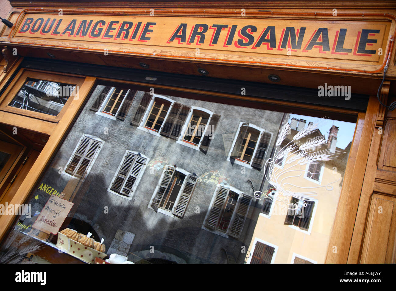 Boulangerie Bakery in the center of Annecy France Stock Photo - Alamy