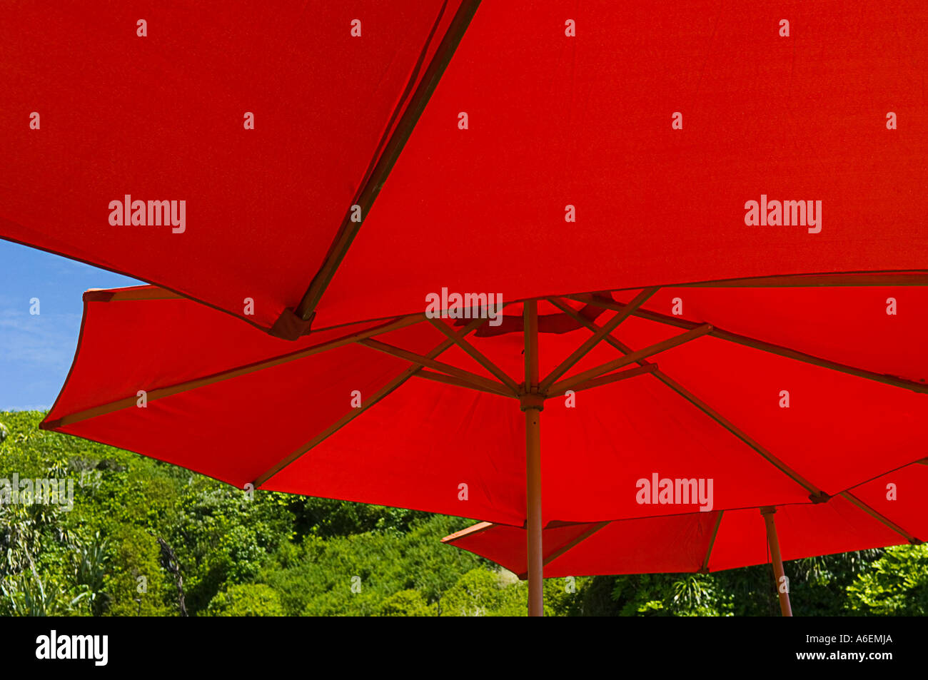 Colourful sun umbrella hi-res stock photography and images - Alamy