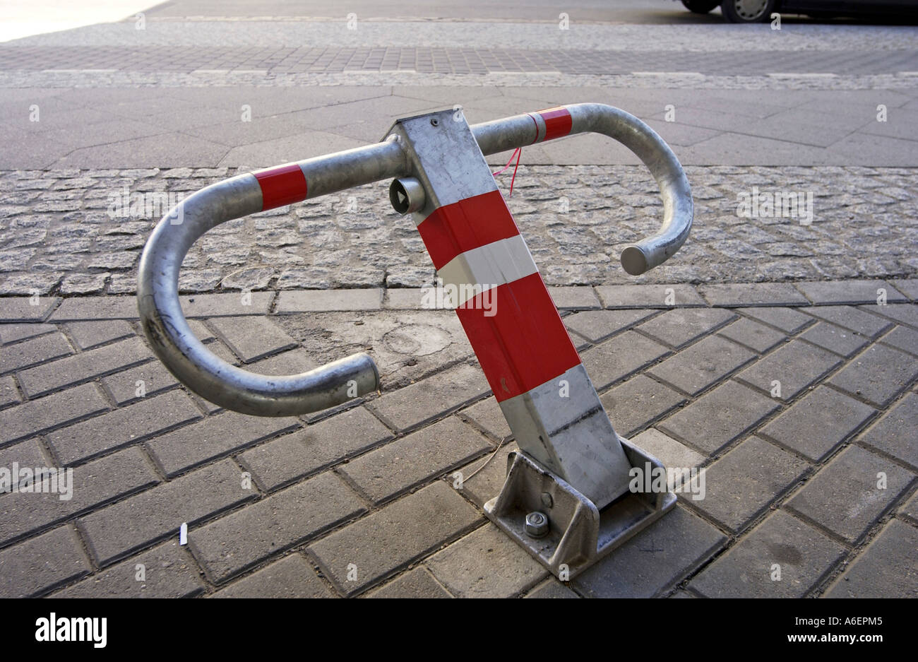 Barrier for a parking lot Stock Photo 6602436 Alamy