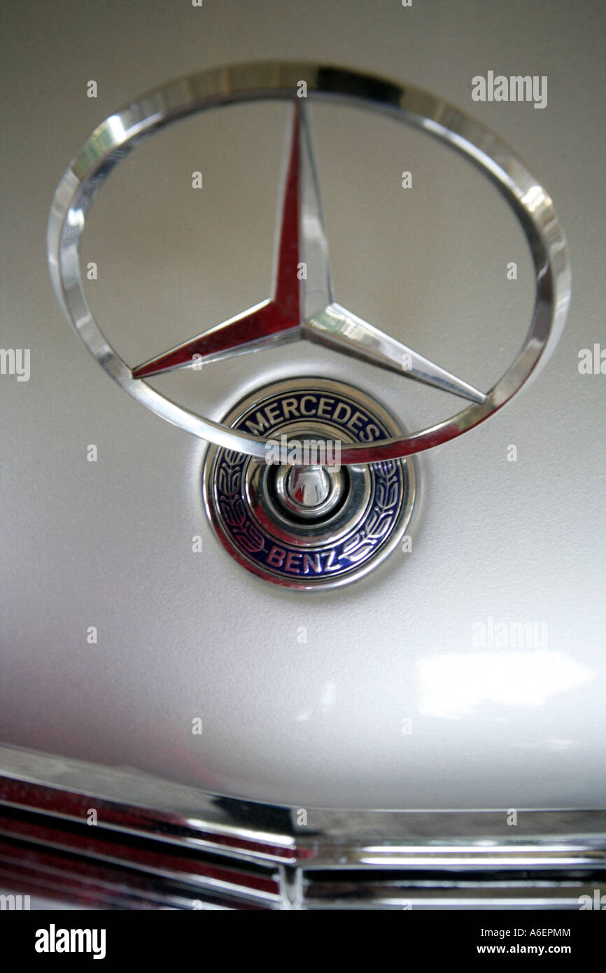 Giant mercedes hood sale ornament