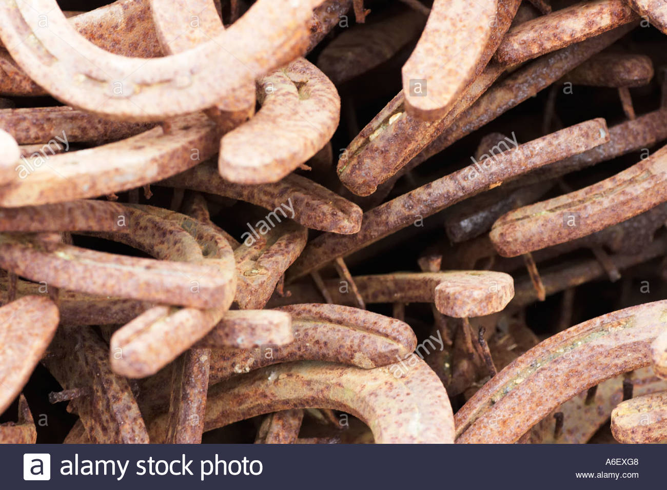 Pile Horseshoes High Resolution Stock Photography and Images Alamy