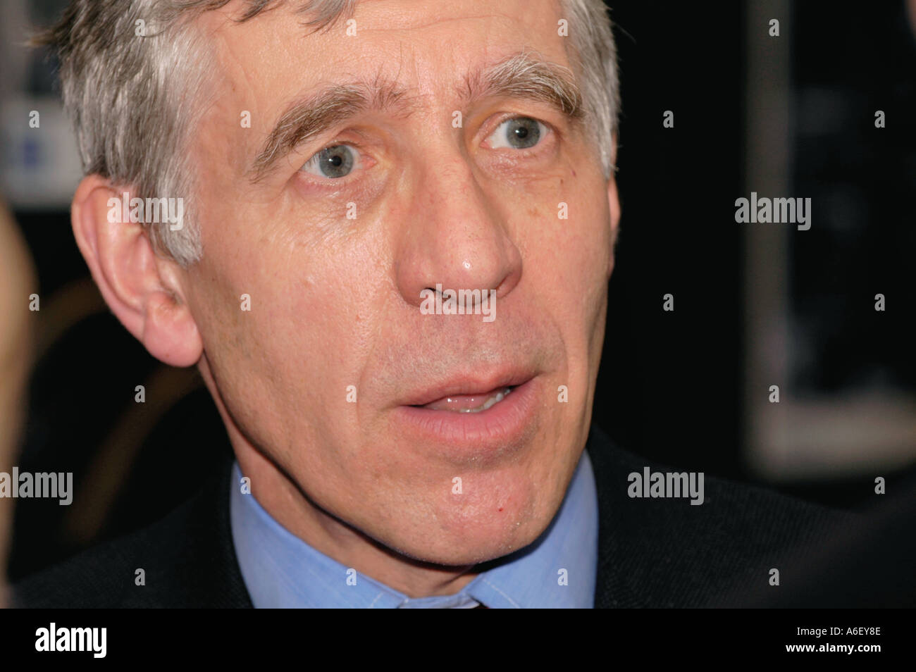 British Government minister Rt Hon Jack Straw MP for Blackburn Stock