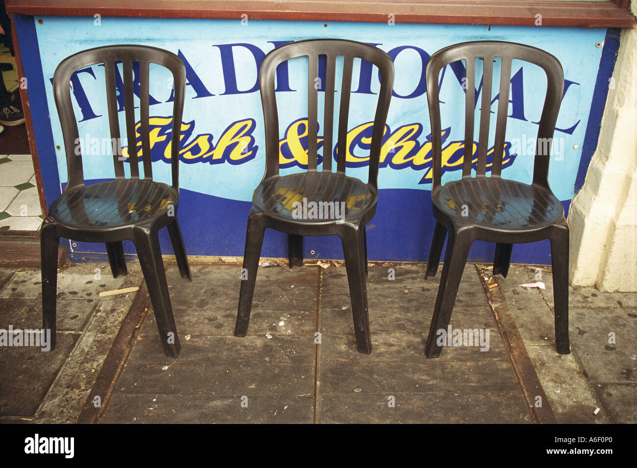 Fish and chip shop Brighton Stock Photo Alamy