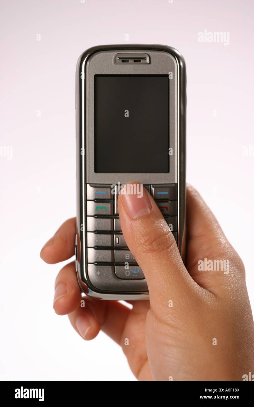Hand phone handset hi-res stock photography and images - Alamy