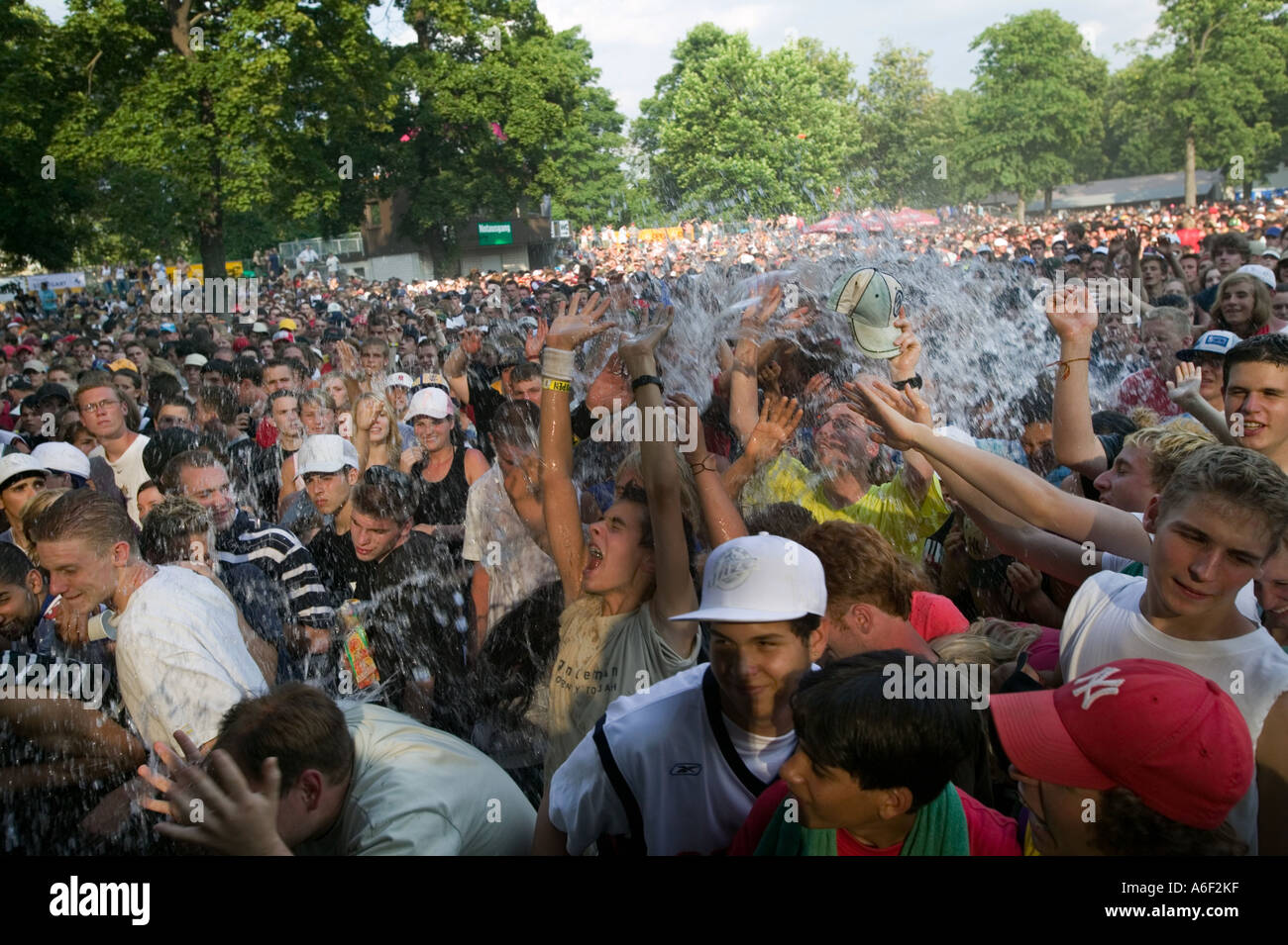 Stuttgart, DEU, 16.07.2006: Stuttgart MTV Hiphop open concert Stock Photo