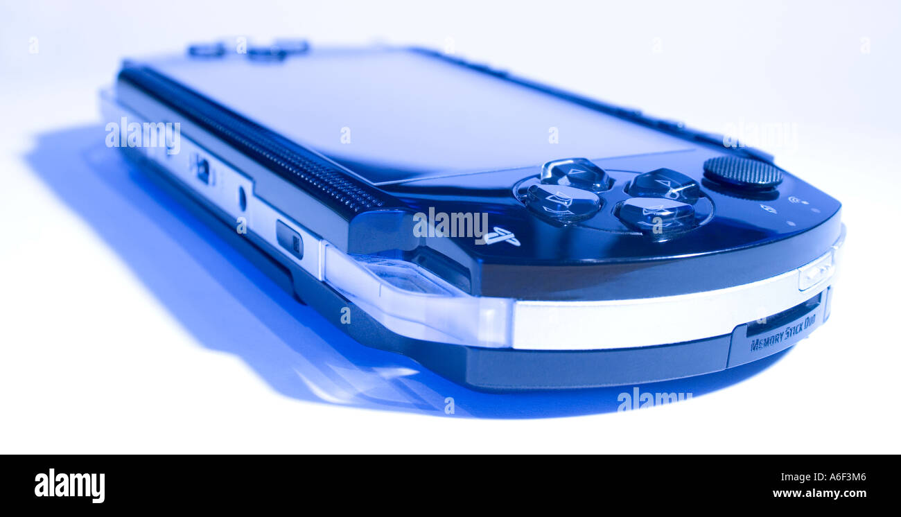 Sony PSP Portable Games Console Stock Photo Alamy