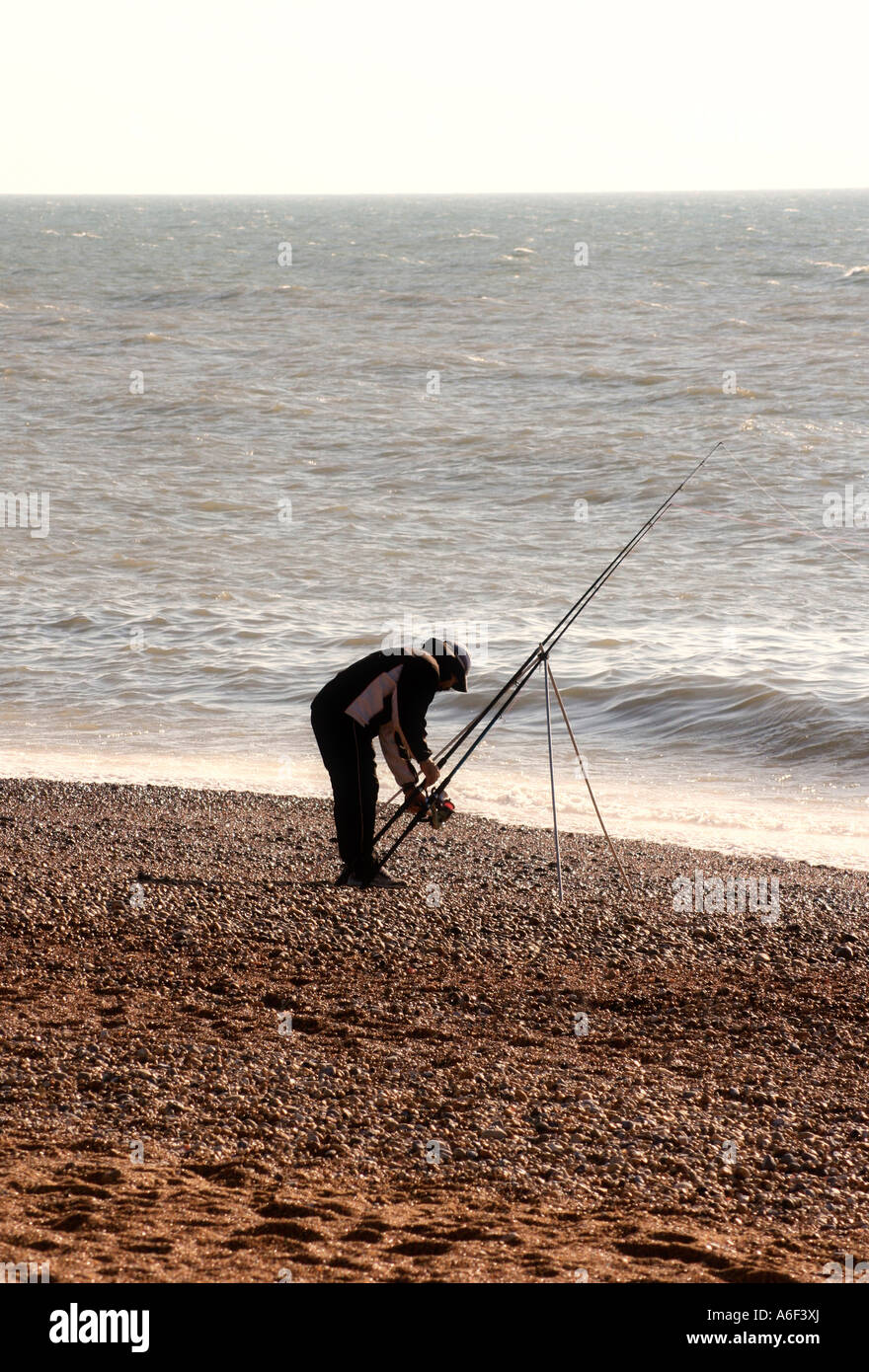 Ocean Angling Dawn angler coastal sea angling hi-res stock photography and images - Alamy