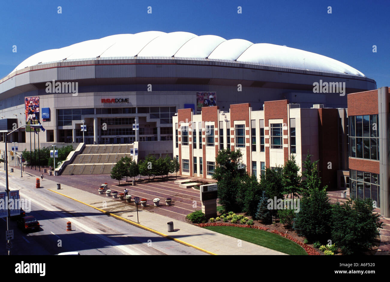 Indianapolis downtown sports complex hires stock photography and