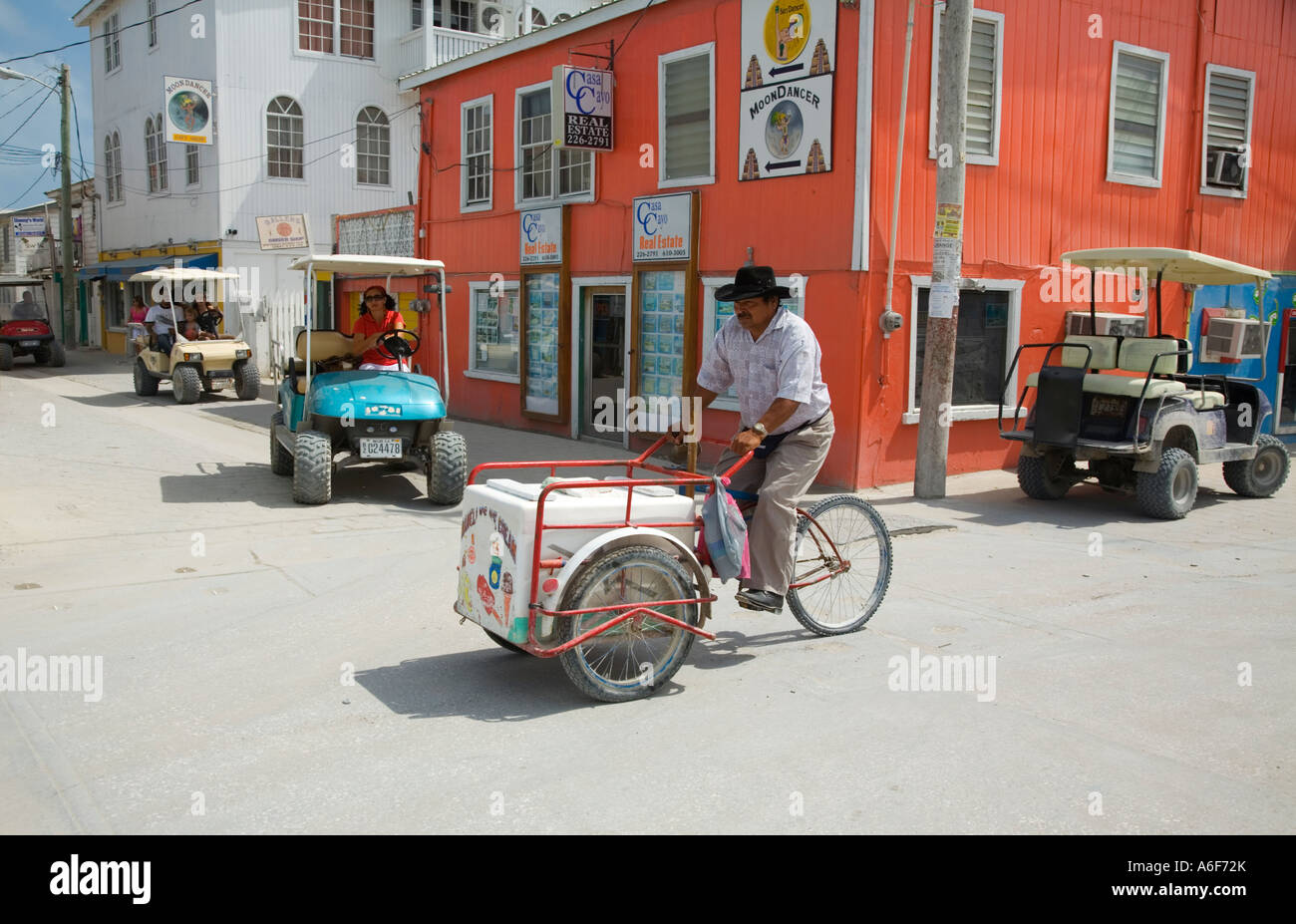ice cream pedal cart