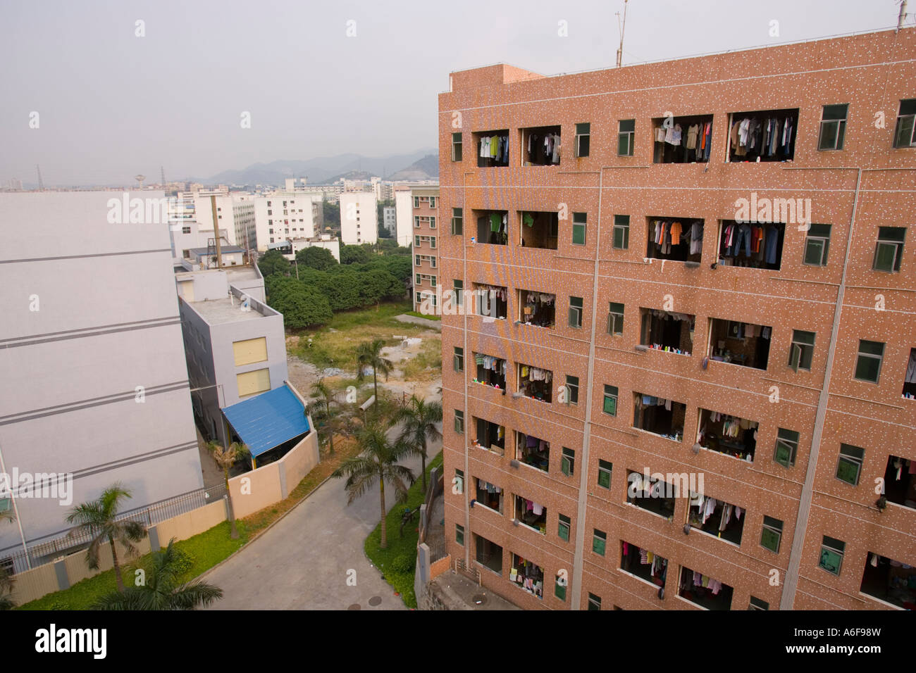 SHENZHEN GUANGDONG PROVINCE CHINA Dormitory right to house workers at
