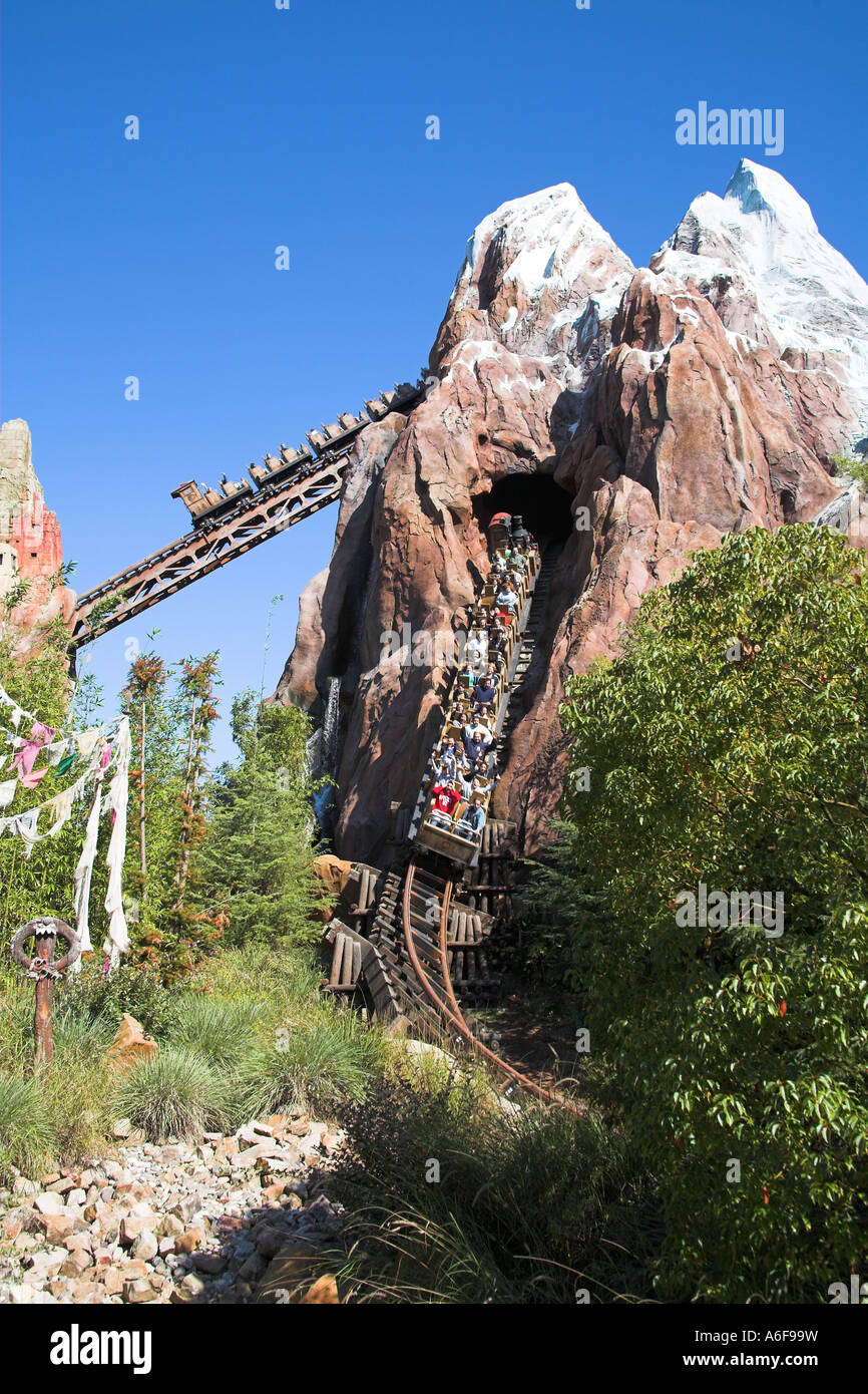 Roller coaster, Expedition Everest, Legend of the Forbidden Mountain