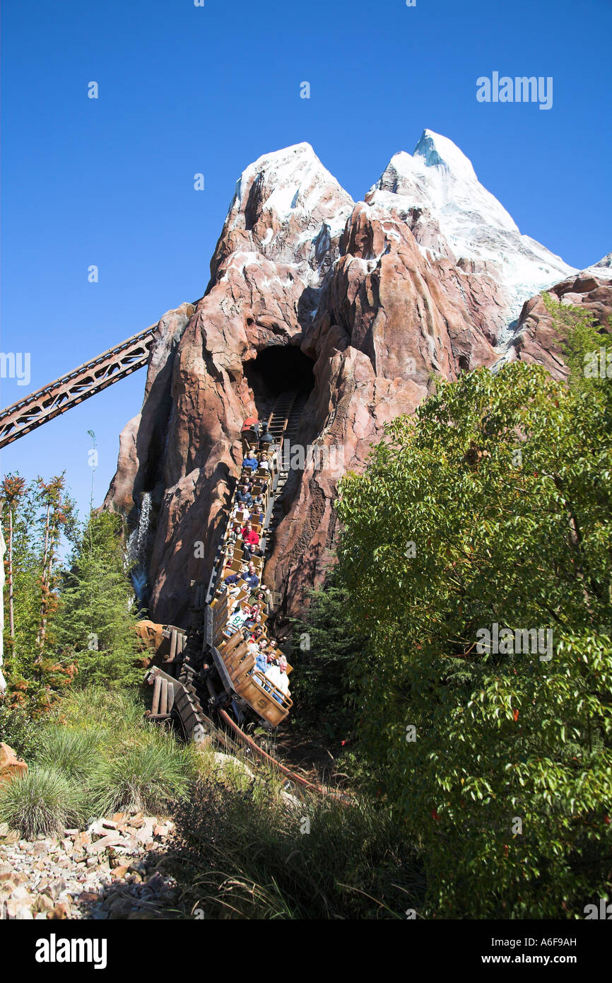 Roller coaster, Expedition Everest, Legend of the Forbidden Mountain