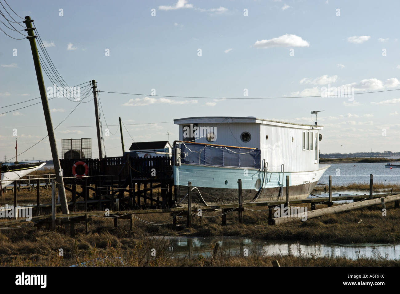 West Mersea Island Essex Stock Photo Alamy