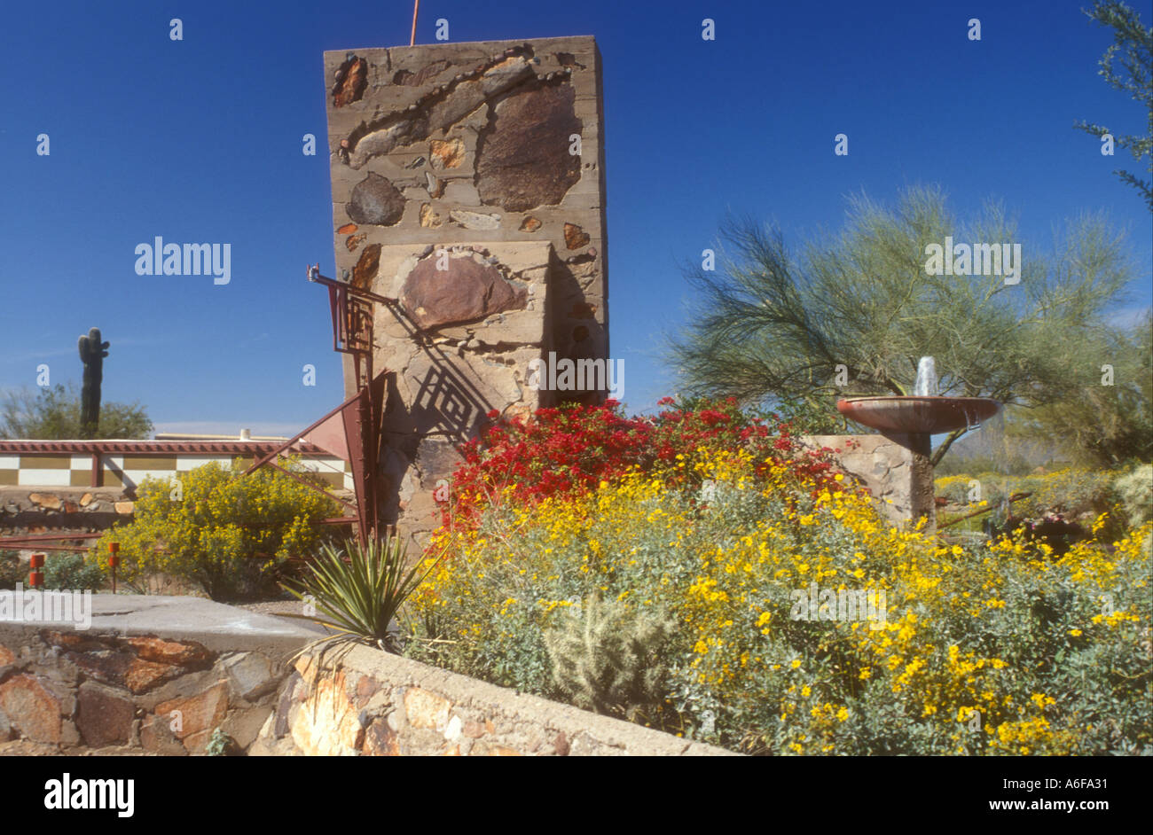 Frank lloyd wright house scottsdale hi-res stock photography and images ...