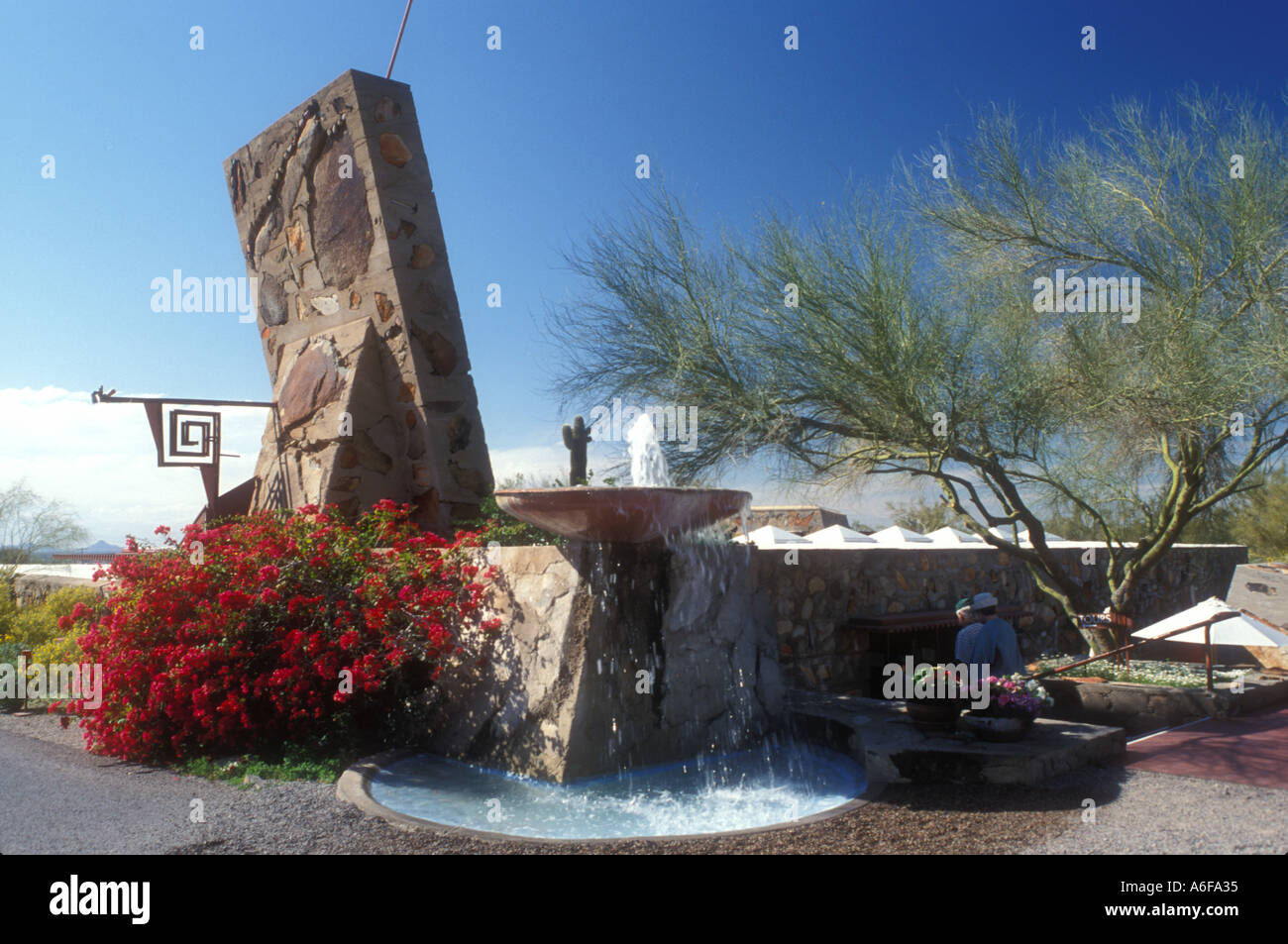 Frank lloyd wright house scottsdale hi-res stock photography and images ...