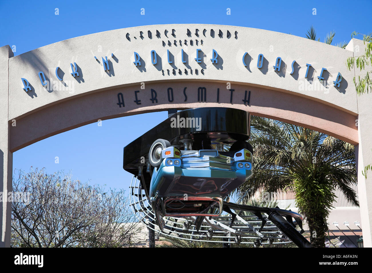 Rock 'n' Roller Coaster starring Aerosmith at Disney World