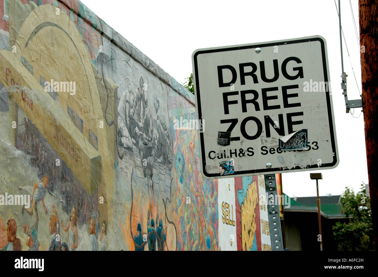 Drug Free Zone in Berkeley California CA University Peoples Park
